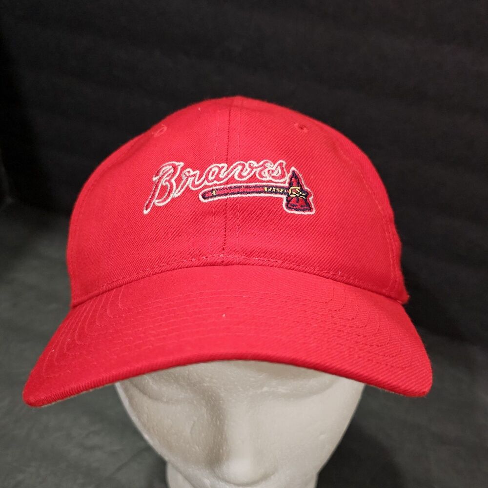 Starter Atlanta Braves Wool Blend Strap Back Embroidered Hat Cap